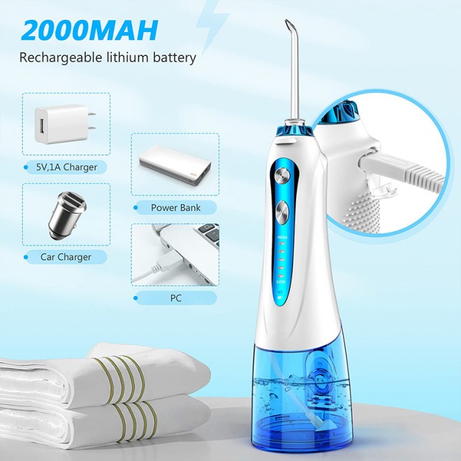 Professional 5-mode electric water flosser