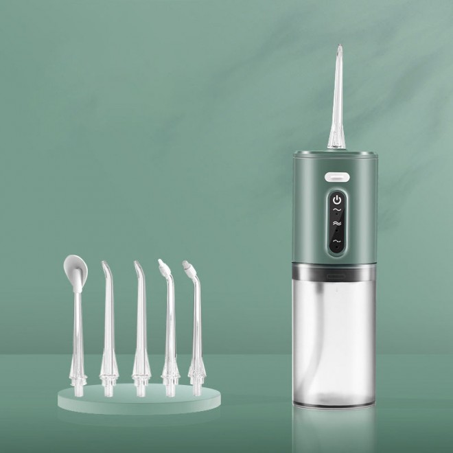 High-frequency pulse portable electric water flosser
