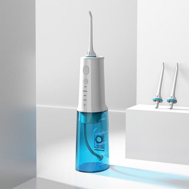Rechargeable cleaning electric water flosser