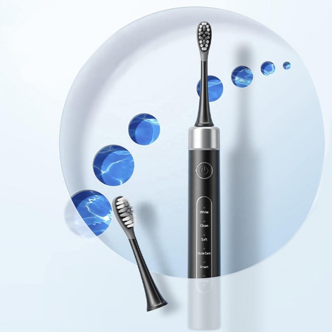 Extra soft bristle toothbrush replacement brush heads