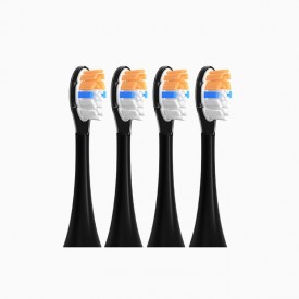 High-end soft wavy bristle replacement brush head
