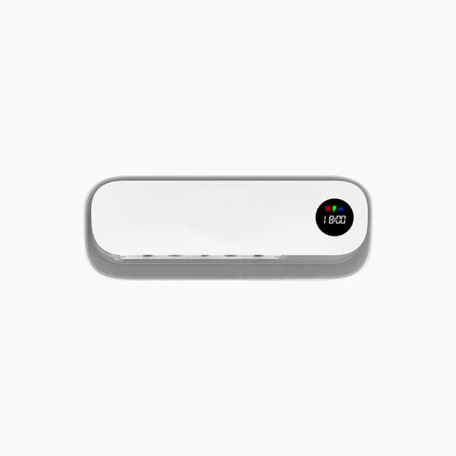 Smart punch-free wall-mounted toothbrush holder