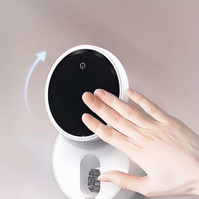 Mini household UV disinfection toothbrush holder