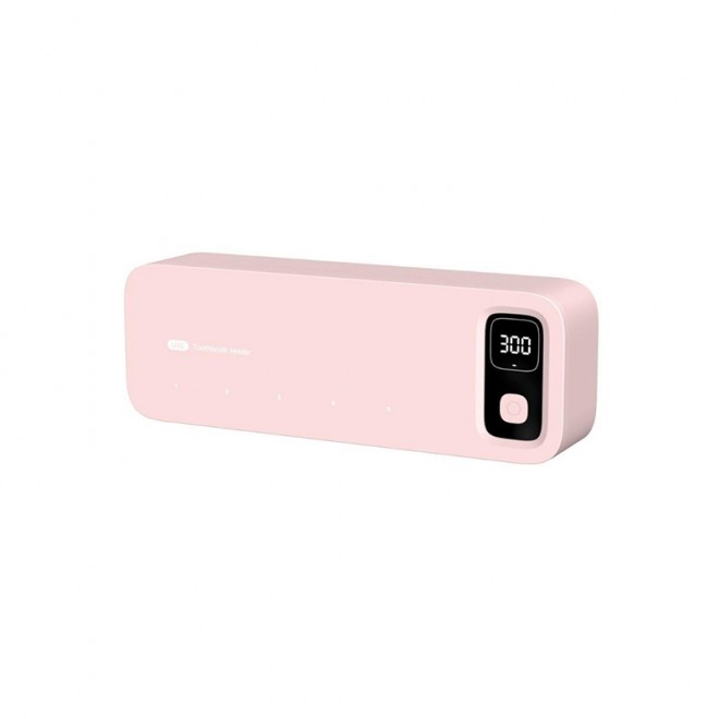 5-slot drying and disinfecting toothbrush holder